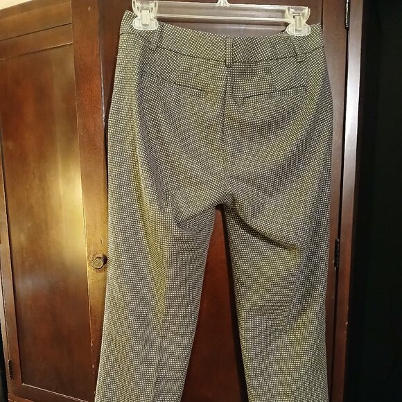 BANANA REPUBLIC Wool Blend Gray Dress Trousers 0R - EUC - Picture 8 of 9